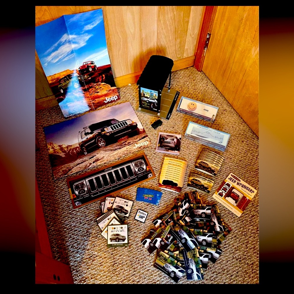 Jeep advertising/promotional items from early 2000s (2000-2007)
